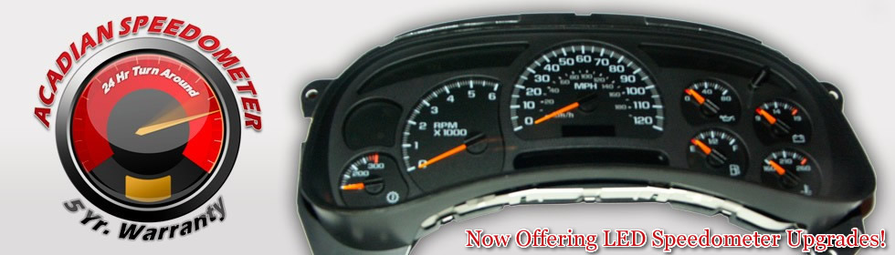 Acadian Speedometer Repair